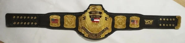 WCW united states championship belt full display wrestling replica US title adult size champion quality