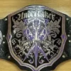 Undertaker Championship Title Belt Replica 2mm Brass Plates Black Leather WWE Wrestling