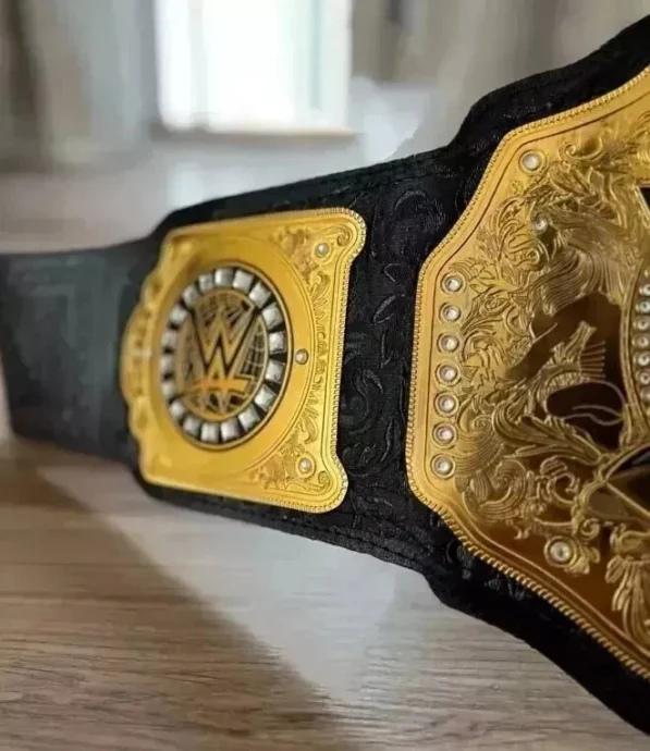 WWE 2023 Belt Genuine Leather Strap 46 Inch Length Snap Closer System