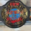 ECW Heavyweight Belt center plate 2mm brass with authentic championship design detail
