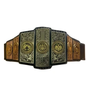 Lucha Underground Gift of the Gods Championship Belt full view replica