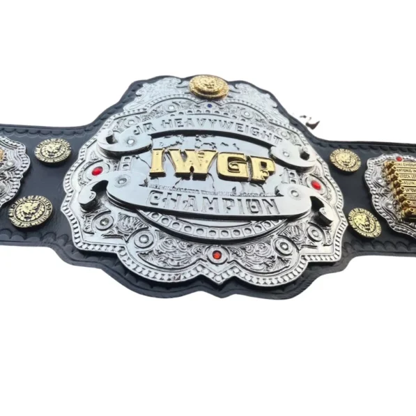 IWGP JR Heavyweight Wrestling Champion 2MM / 4MM Replica Title Belt