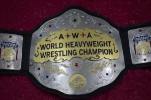 AWA World Title Belt - Heavyweight Championship Wrestling Replica