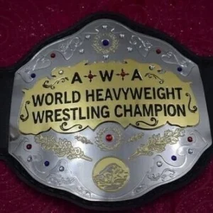 AWA World Title Belt - Heavyweight Championship Wrestling Replica