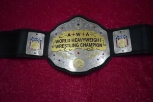 AWA World Heavyweight Championship Belt full view replica