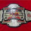 TNA x division championship replica with 4mm brass plates and genuine cowhide leather strap wrestling title