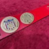 NWA US Tag Team Championship Belt genuine cowhide leather strap flexible durable back