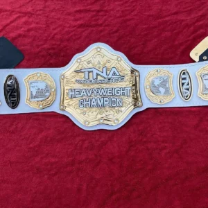 TNA World Heavyweight Championship Belt Gold Full View