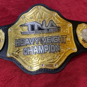 TNA World Heavyweight Championship Replica Belt Gold Full View