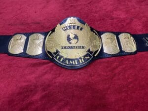 WWE Winged Eagle championship belt replica 4MM brass dual plated leather