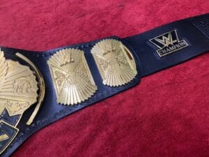 WWE Winged Eagle belt replica real cowhide leather strap snap fasteners 46-inch