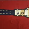 TNA World Tag Team Championship Belt side view showing 4mm brass plate thickness heavyweight