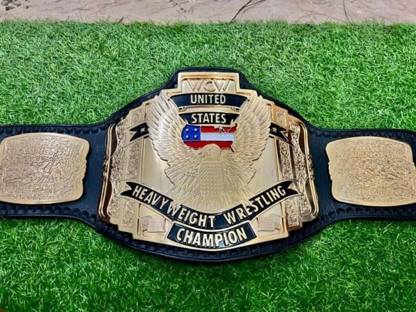 🏆 WCW United States Heavyweight Championship Belt – Adult Size Replica . 4MM CNC HD PLATES