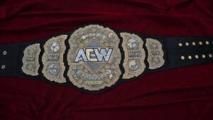 AEW World Championship Belt – 3 LAYER MATEL PLATES Premium Replica