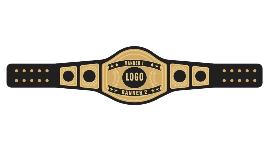 2K25 WWE Championship Belt Design Maker custom title screenshot