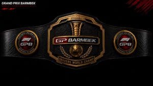 GP BARMBEK CHAMPIONSHIP BELT 4MM CNC 34K GOLD PLATES